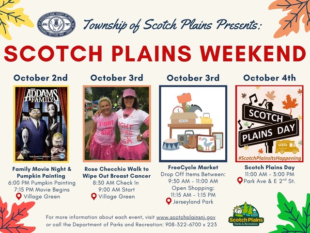 Scotch Plains Weekend