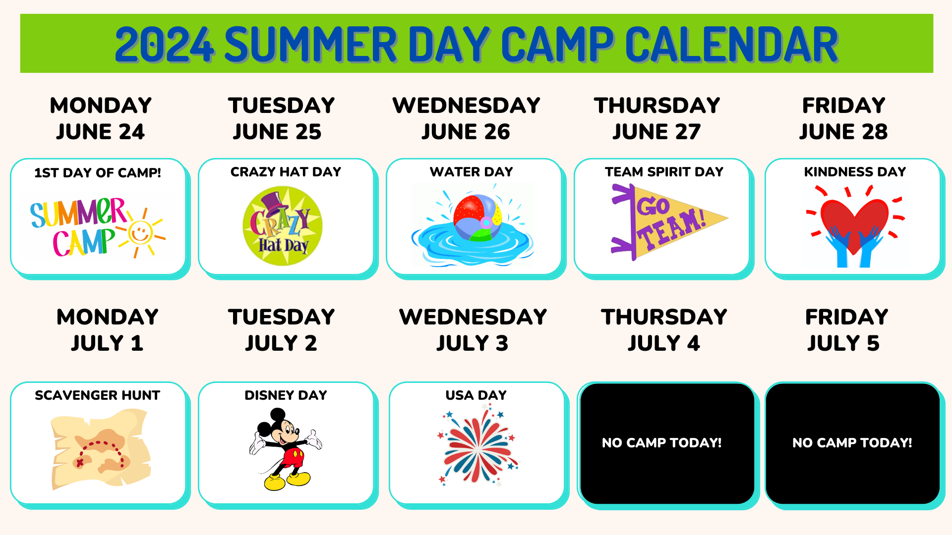 2024 DAY CAMP CALENDAR 1