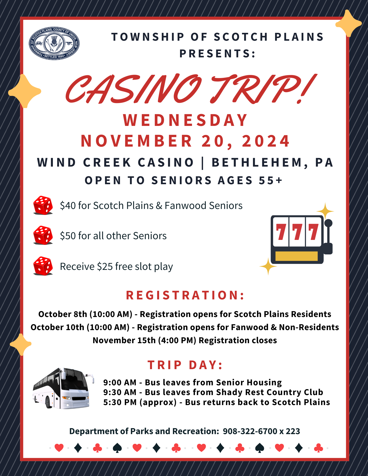 Wind Creek Casino Trip November 11 20 2024 PNG