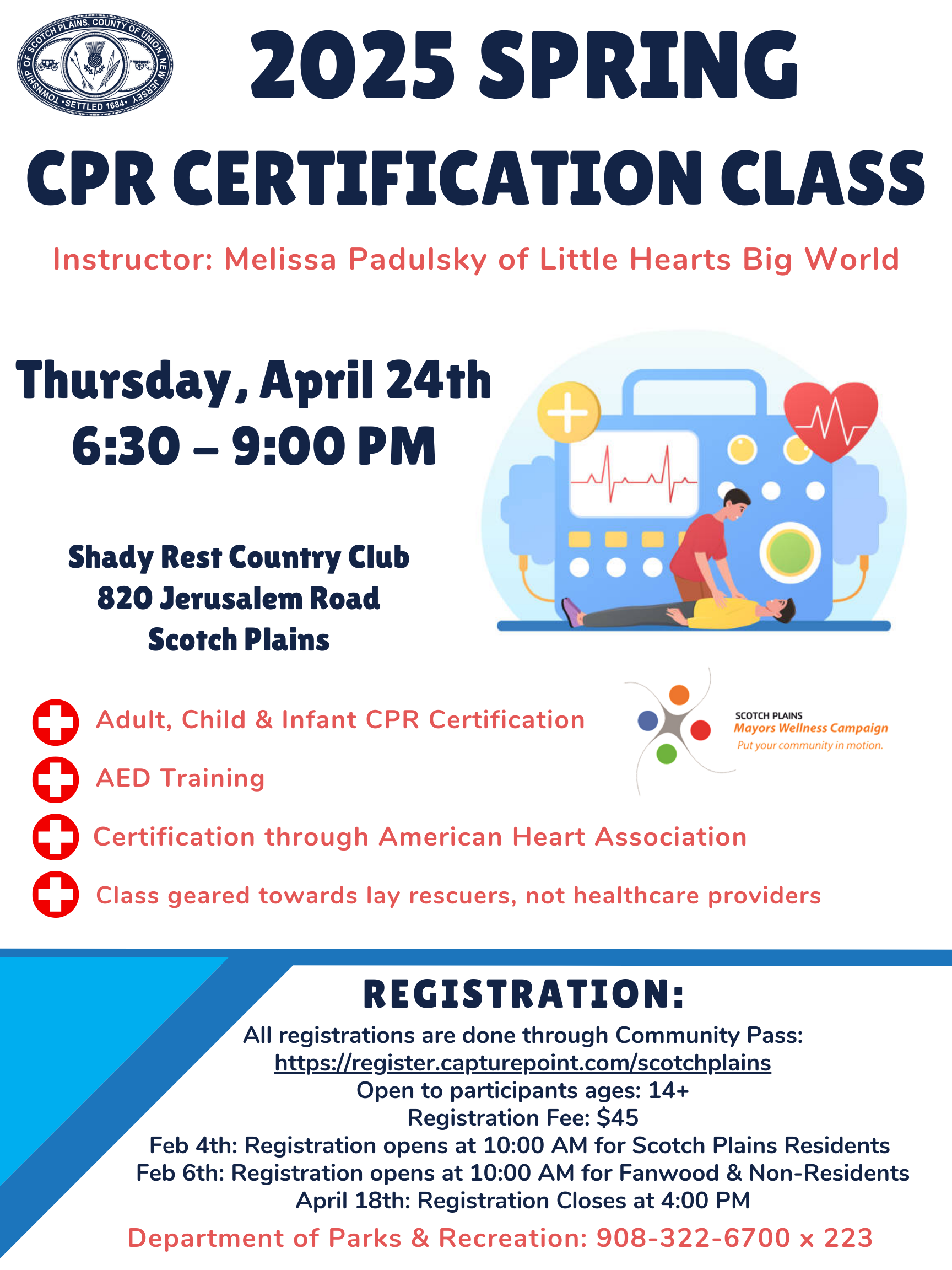 2025 Spring CPR Class April