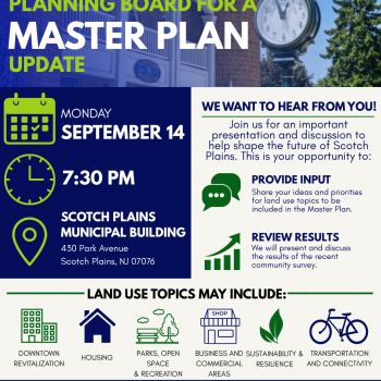 Master Plan Update Meeting - September 14