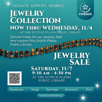 Friends of the Scotch Plains Public Library Host Annual Jewelry Collection and Sale