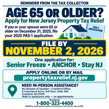 Reminder: File Your PAS-1 Application by November 2