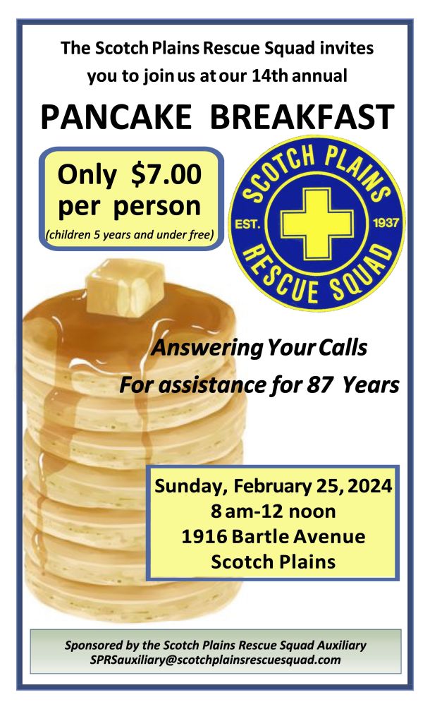 SP Rescue Squad Pancake Breakfast