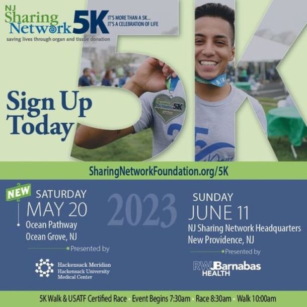 NJ Sharing Network 5K