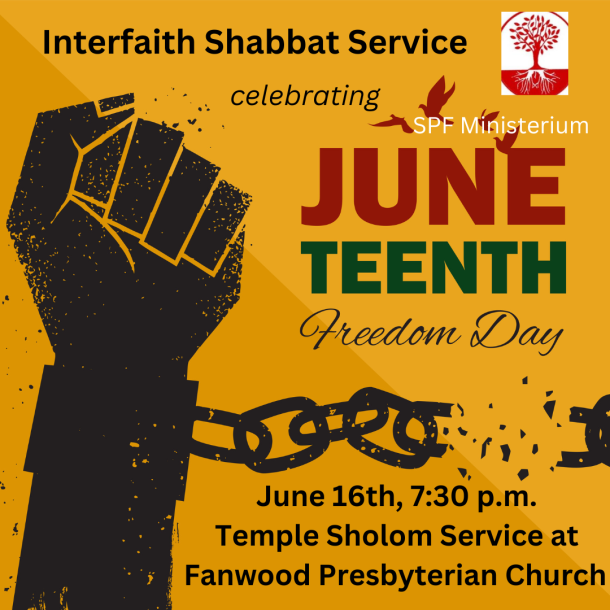 Juneteenth Interfaith Shabbat Service